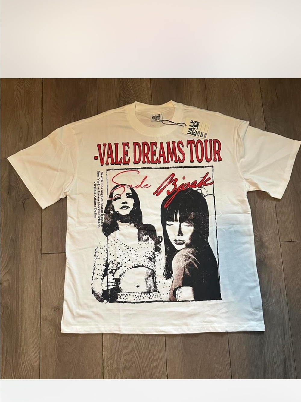 Valleydreams  Sade A Fantasy Tour t-shirt
